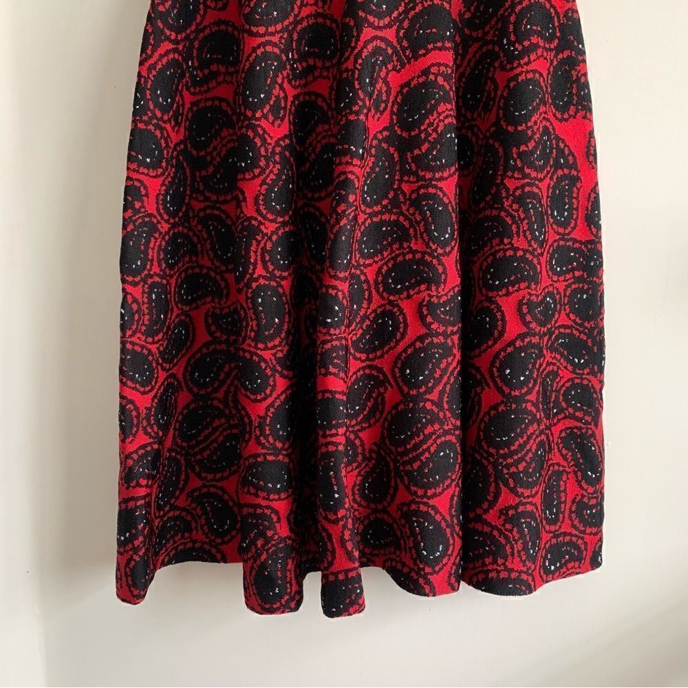 ISSA LONDON RED MIDI DRESS - Picture 10 of 15